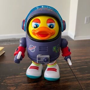 Dancing astronaut Duck Toy with Lights and Sounds